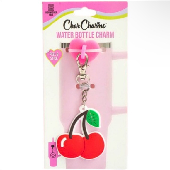 CharCharms Other - Water Bottle Cherry Charm